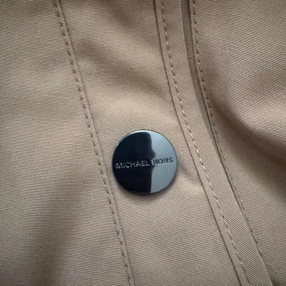 Men's Tan and Brown Michael Kors Jacket
